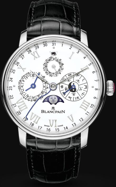 Replica Blancpain Villeret CALENDRIER CHINOIS TRADITIONNEL 0888F 3431 55B Watch